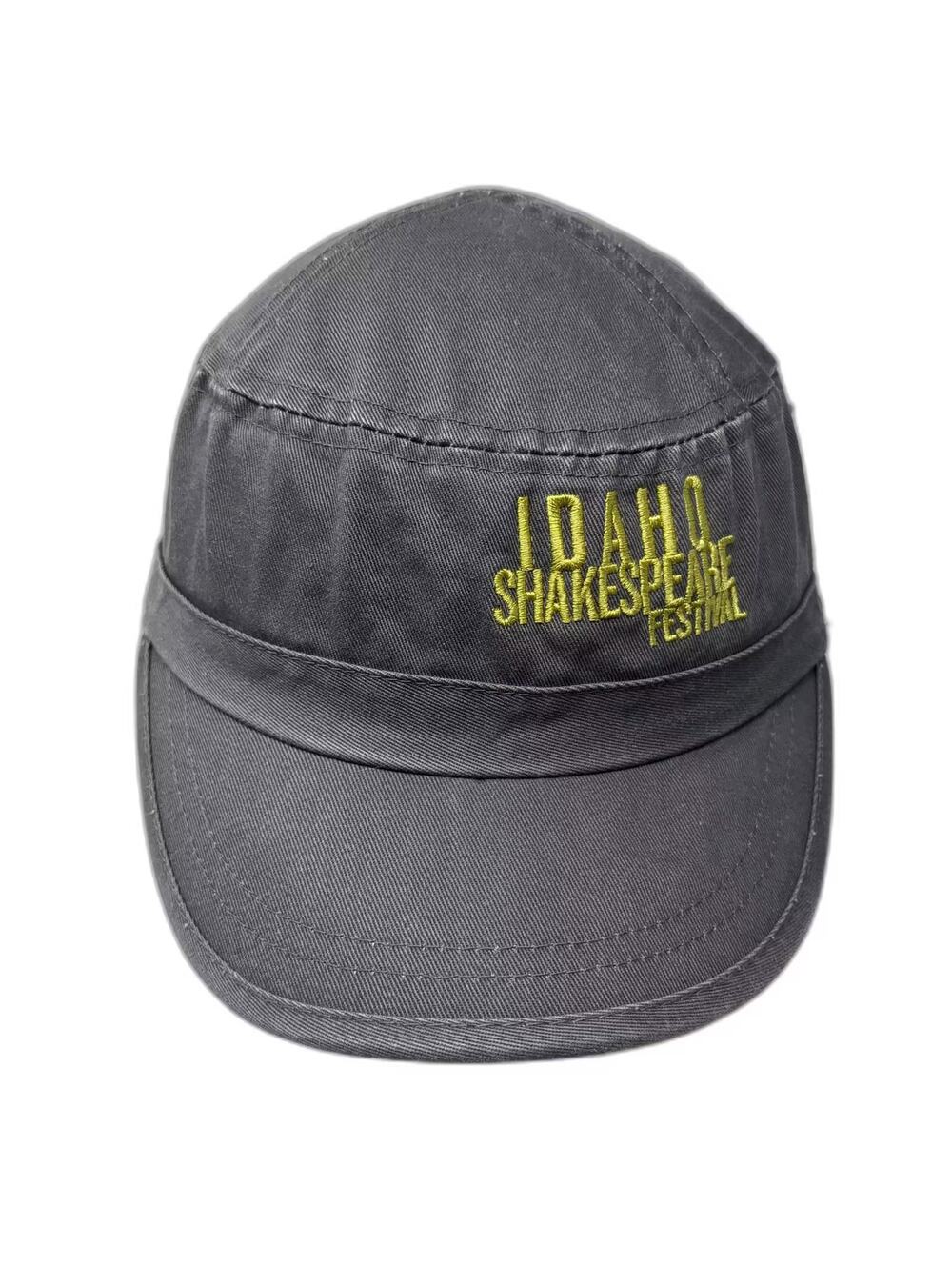 MG Army Cap Gray One Size Idaho Shakespeare Festival Embroidered Adjustable Hat